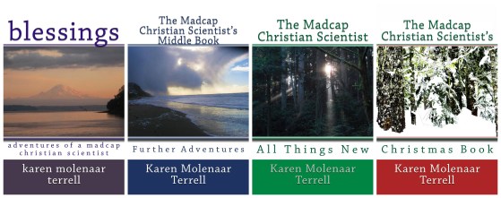 Madcap collage for four books