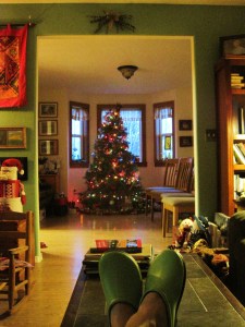 green shoes Christmas