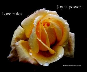 Love rules joy is power