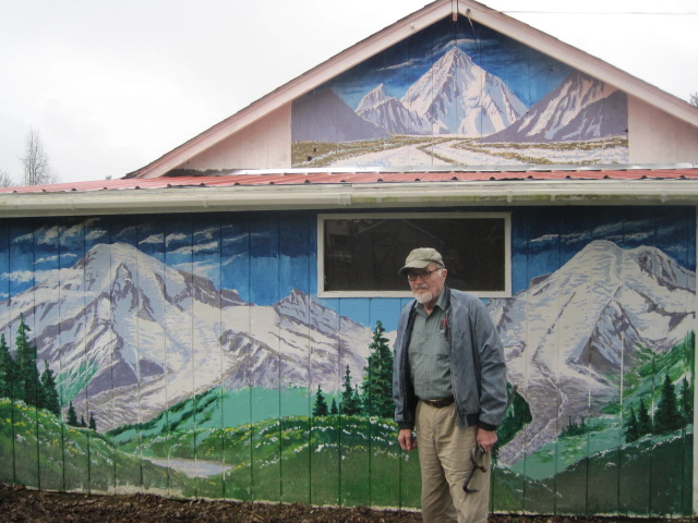 Dad and his mural
