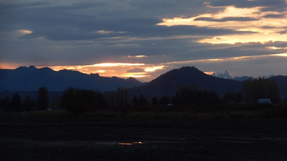 Sunrise Over Skagit County, WA