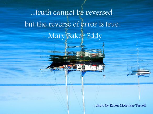 truth cannot be reversed