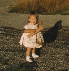 baby Karen in dirty dress